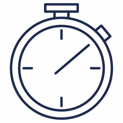GNC Icon - Stopwatch - Navy Blue