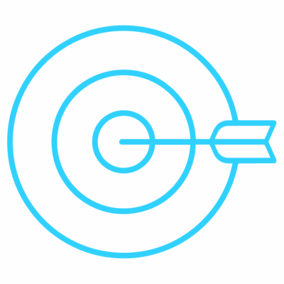 GNC Icon - Target - Light Blue