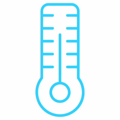 GNC Icon - Thermometer - Light Blue