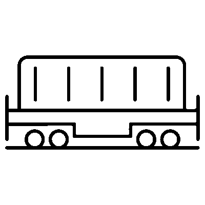 GNC Icon - Train Carriage - Dark Grey