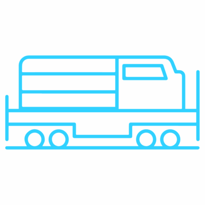 GNC Icon - Train Engine - Light Blue