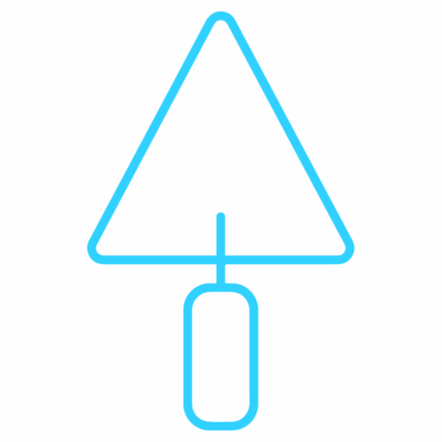 GNC Icon - Trowel - Light Blue