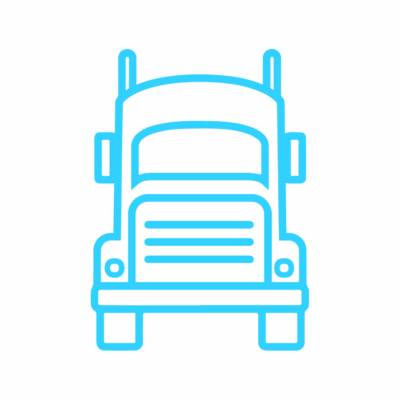 GNC Icon - Truck 2- Light Blue