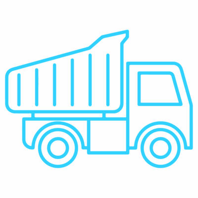 GNC Icon - Truck- Light Blue