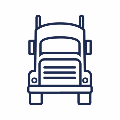 GNC Icon - Truck 2- Navy Blue