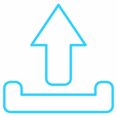 GNC Icon - Upload - Light Blue