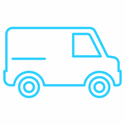 GNC Icon - Van - Light Blue
