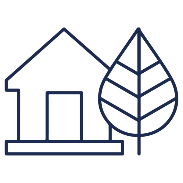 GNC Icon - House - Navy Blue