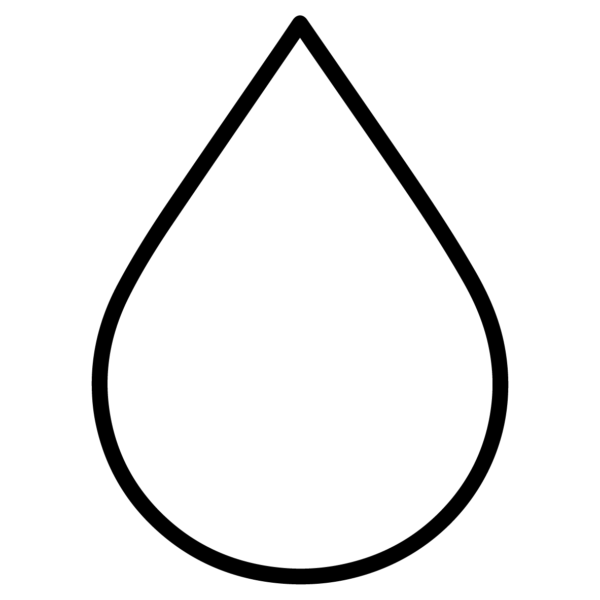 GNC Icon - Water Droplet - Dark Grey