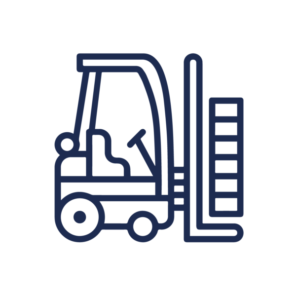 GNC Icon - Forklift - Navy Blue