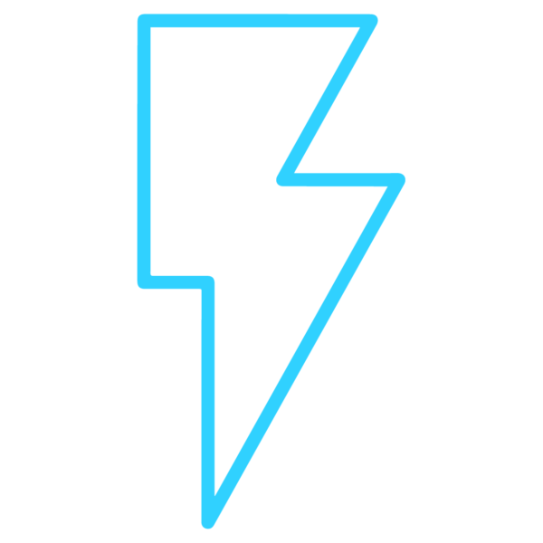 GNC Icon - Electricity - Light Blue