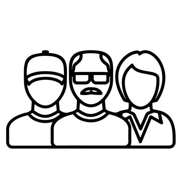 GNC Icon - Community - Dark Grey