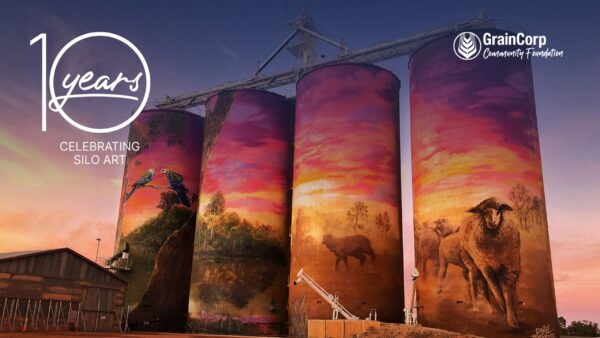 GrainCorp Teams Backgrounds - Celebrating 10 years of silo art Thallon option 2