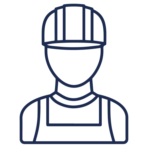 GNC Icon - Grower Hard Hat - Navy Blue