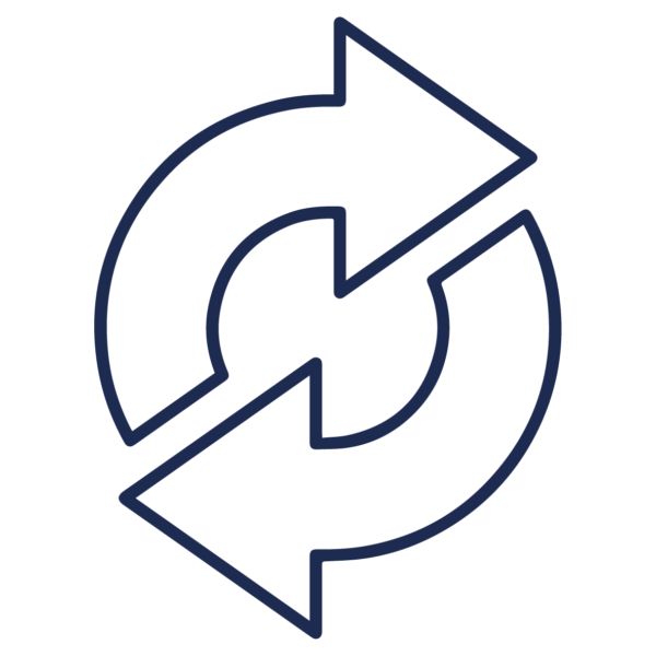 GNC Icon - Refresh - Navy Blue