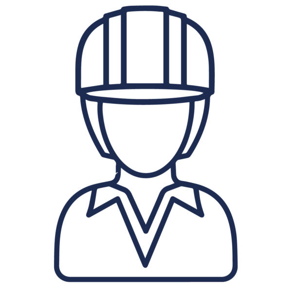 GNC Icon - Corporate Female Hard Hat - Navy Blue