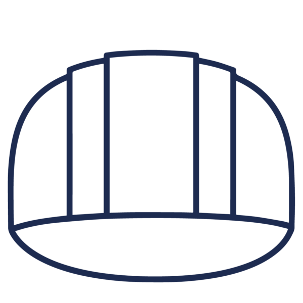 GNC Icon - Hard Hat - Navy Blue