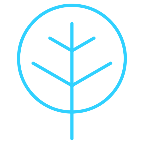 GNC Icon - Tree - Light Blue
