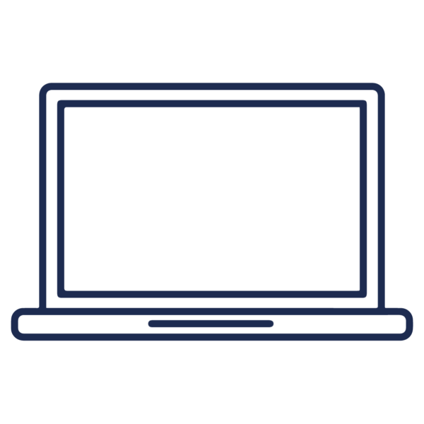 GNC Icon - Laptop - Navy Blue