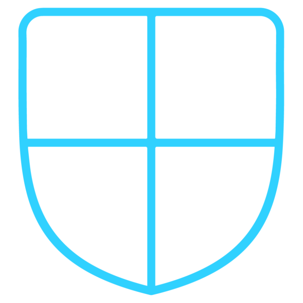GNC Icon - Shield - Light Blue