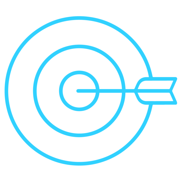 GNC Icon - Target - Light Blue