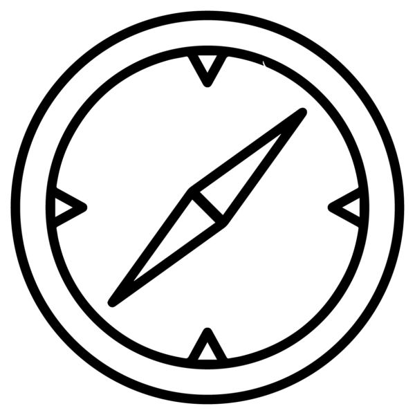 GNC Icon - Compass - Dark Grey