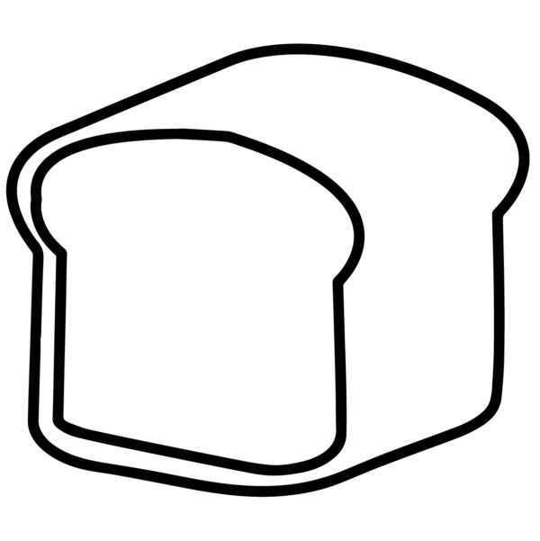 GNC Icon - Bread - Dark Grey